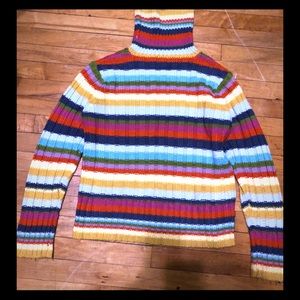 Retro colorful sweater